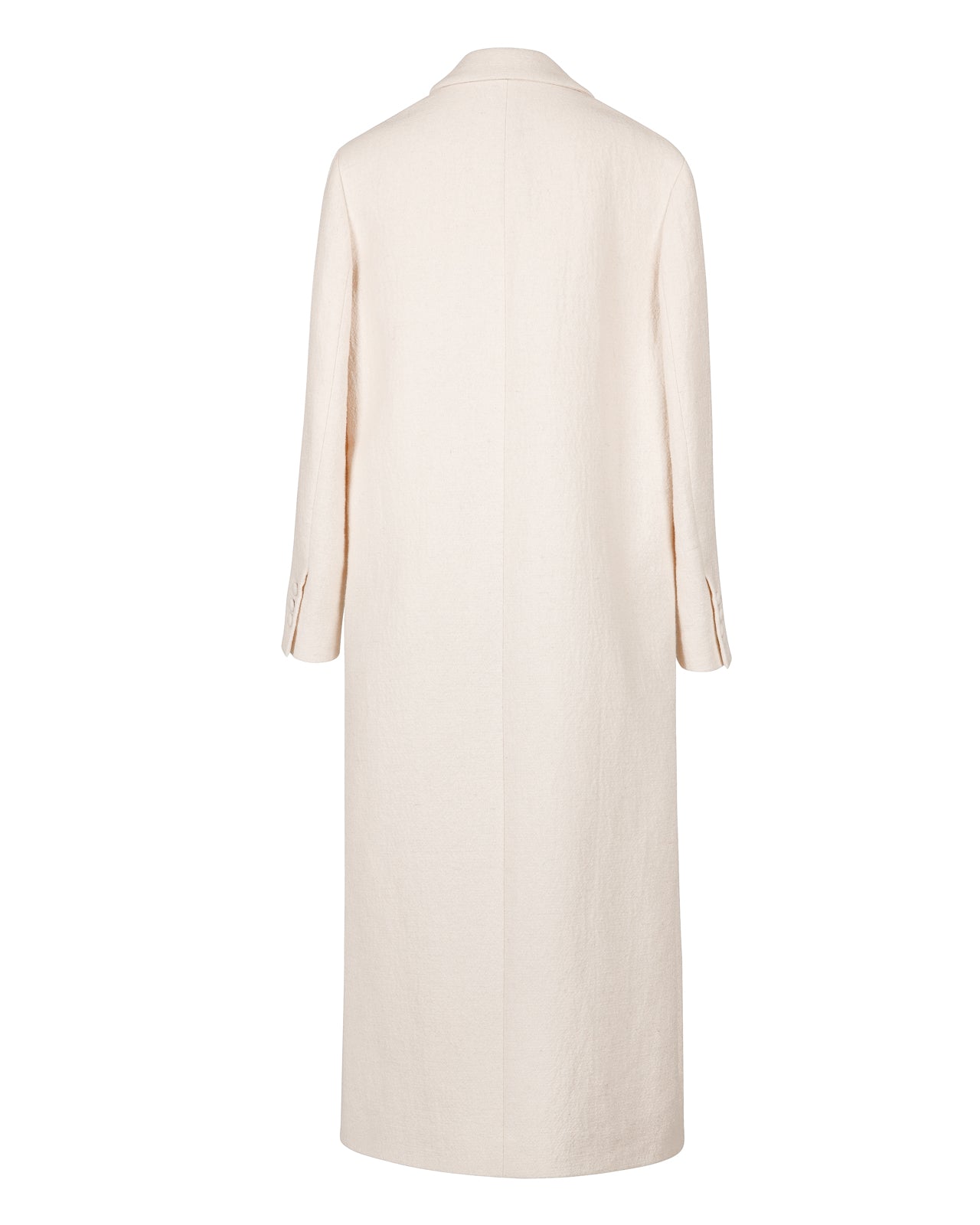 Blanche Manteau Long