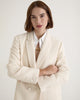 Blanche Manteau Long