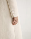 Blanche Manteau Long