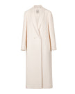 Blanche Manteau Long